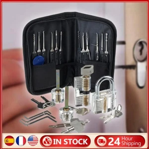 Lock Picking Set 12-teilig Schlossöffner Werkzeug Vorhängeschloss - Bild 1 von 6