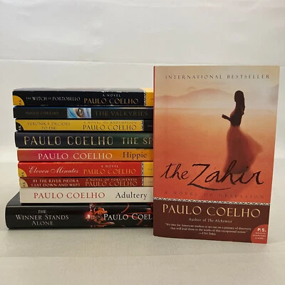 Paulo Coelho 10 Book Lot Zahir Valkyries Witch of Portobello Spy Hippie Adultery - Image 1 of 4