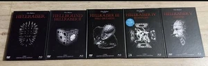 HELLRAISER 1-5 BLURAY MEDIABOOK - LIMITED NUMBERED EDITIONS - CLIVE BARKER - OOP - Picture 1 of 7