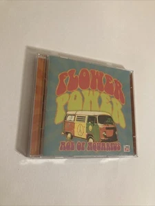 Flower Power : Age Of Aquarius CD 2-Disc Set Various Artists Time Life - Picture 1 of 11