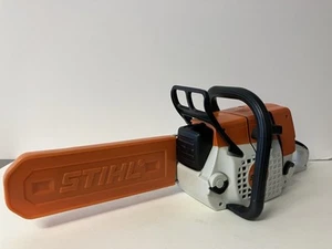 STIHL Battery Operated Chainsaw Moves w/ Sound & Blade Cover Kids Toy Rare WORKS - Picture 1 of 8