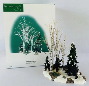 Abt. 56 Weihnachtsdorf Zubehör Bären in der Birke #52743 - Bild 1 von 8