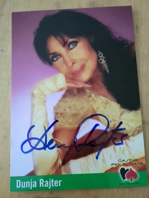 Unikat. Orginales Autogramm. Winnetou. Karl May. Unter Geiern. Dunja Rajter - Bild 1 von 2