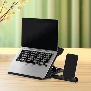 Stand d'ordinateur portable pour un bureau portable avec 360 cadeaux de base - Photo 1/7