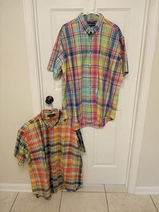 Lote Camisa Polo Ralph Lauren Colorida Con Botones Talla XL Calce Clásico DE GRAN TAMAÑO - Imagen 1 de 10