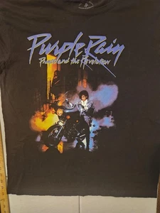 Prince & The Revolution Purple Rain Movie Official Merch. Large T-Shirt - Picture 1 of 10