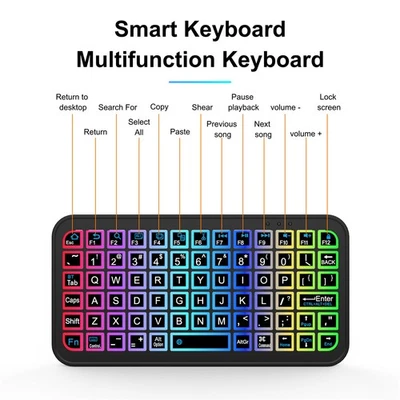 Mini Wireless Bluetooth Keyboard Compatible With Android Windows Mac System - Image 1 of 4