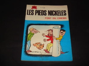 PELLOS LES PIEDS NICKELÉS N°58 FONT DU CINÉMA EDITION DE  1975 - Imagen 1 de 1
