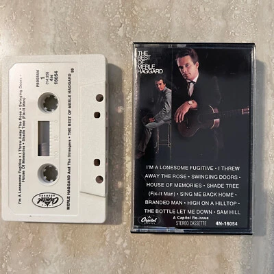 Cassette Merle Haggard The Best Of Capitol Records Re-Issue Tested New Case - Image 1 of 2