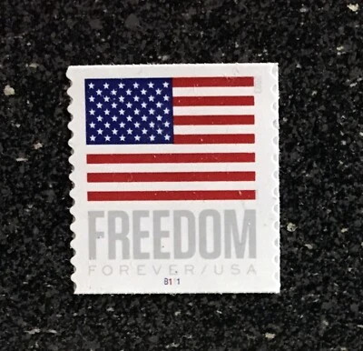 2023USA #5789a Forever US Flag Freedom PNC Plate Number (#B111) Coil Single(BCA) - Image 1 of 3