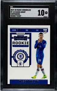 2019-20 PANINI CHRONICLES RT-18 MASON MOUNT CONTENDERS ROOKIE TICKET - SGC 10 - Picture 1 of 2