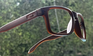 Custom Oakley HOLBROOK Matte Rootbeer Frame Only NO ICONS-Rivets 55mm Lens - Picture 1 of 7