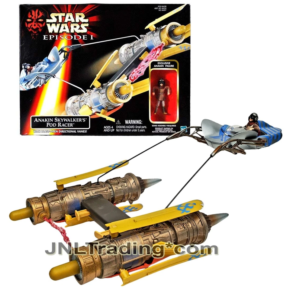 Star Wars Episode 1 Anakin Skywalker a Pod Racer Hasbro 1998
