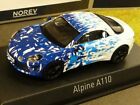 1/43 Norev Alpine A110 2017 weiß blau Test Version 517863