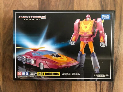 Transformers Takara Tomy Masterpiece MP-28 Hot Rodimus Autorobot Autobot G1 MIB - Immagine 1 di 4