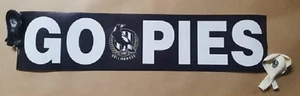 Collingwood Magpies Official AFL Team Logo Go Banner & 6 Balloons - Picture 1 of 1