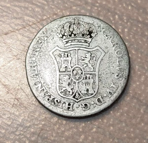 ESPAÑA CARLOS IV MEDALLA PROCLAMACION MADRID 1789 - Picture 1 of 2