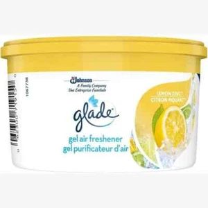 Glade Mini Gel Air Freshener Lemon 2.5 Oz - 12 Packs - Picture 1 of 4