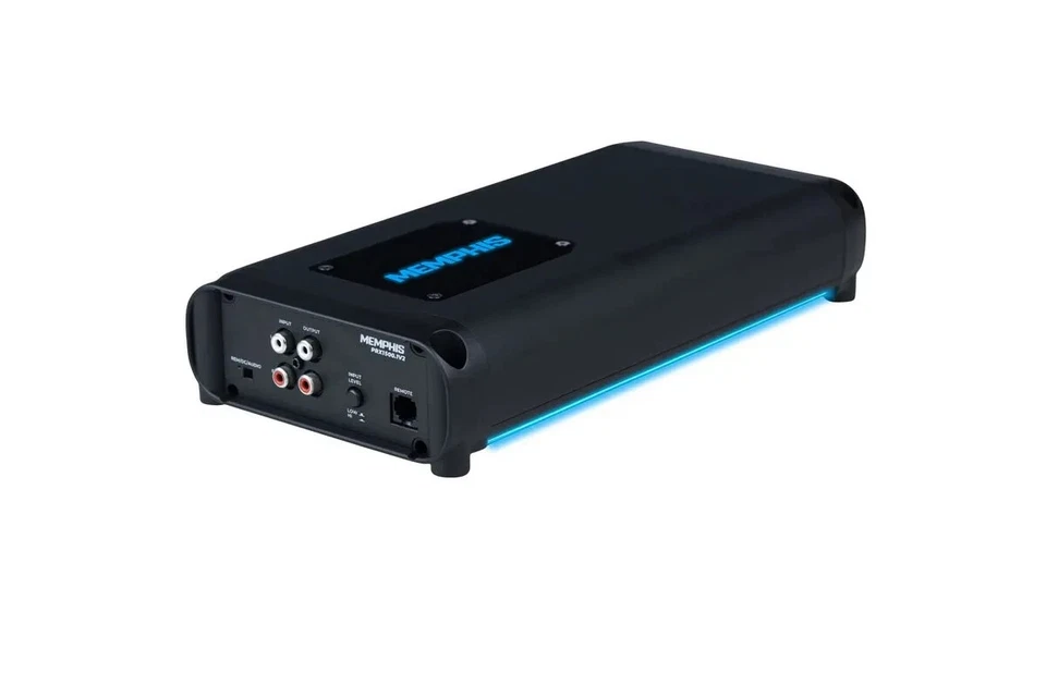 Memphis Audio PRX1500.1V2 Monoblock Subwoofer Amp - 1500W RMS at 1-Ohm