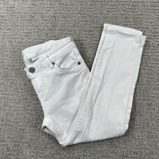 Kut From The Kloth Jeans 2 White Denim Crop Skinny Boyfriend Bardot Womens