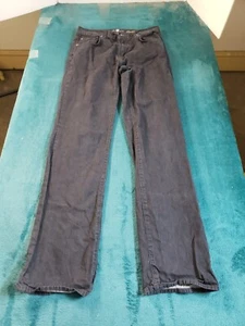 7 For All Mankind Jeans Sz 16 Youth Girls Gray Denim Cotton Pants Mid Rise - Picture 1 of 13
