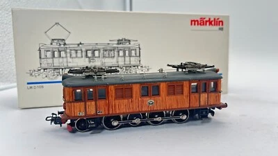 Märklin H0 3170 tipo D 109 SJ confezione originale aprile 1987 NUOVO COLLEZIO... - Immagine 1 di 4