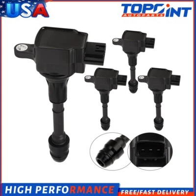 4 bobinas de encendido para Nissan X-Trail Altima Sentra 2005-2006 2,5 L L4 UF350 Foto 1 de 4