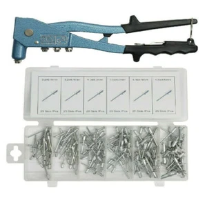 Blindnietzange Nietzange Set 150 400 teilig Aluminium Blindnieten Sortiment - Bild 1 von 10