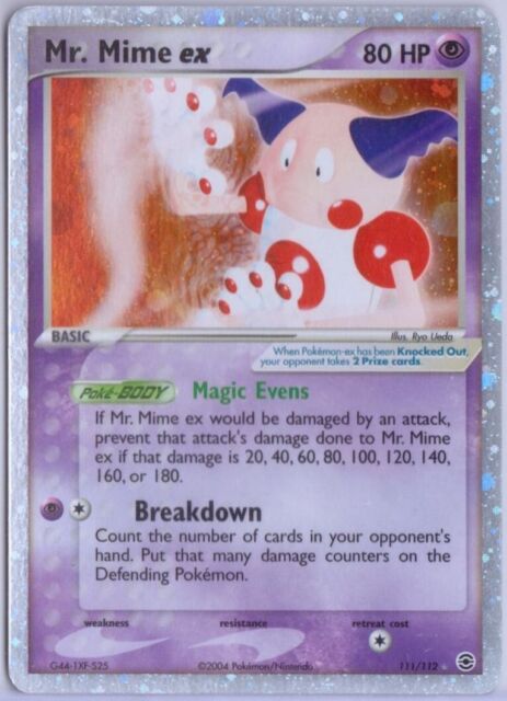 Mavin  Gengar ex 108/112 - Pokemon TCG ex Fire Red & Leaf Green Holo Ultra  Rare Card