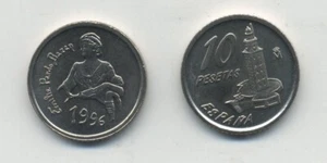 Spain - España 10 Pesetas 1996 KM 961 UNC - Picture 1 of 3
