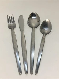 SRI Stanley Roberts ASTRO Stainless Japan Flatware Place Setting 4pc Dinner Fork - Picture 1 of 3