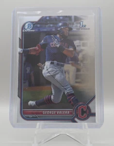 2022 Bowman - Chrome Prospects George Valera #BCP-22 (RC) - Picture 1 of 2