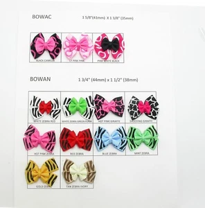 Paquete de 10 arcos de cinta dobles Funky 1 3/4"" x 1 1/2" (43 mm x 32 mm) vendedor de EE. UU. - Imagen 1 de 14