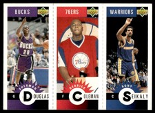 1996-97 Collector's Choice German Mini-Cards Panels Sherman Douglas/Derrick