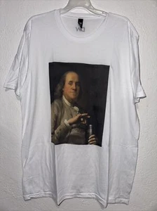 Camiseta manga corta The Daily Wire LEFTIST TEARS Benjamin Franklin XL NUEVA A29 - Imagen 1 de 17