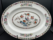 Beautiful BRAND NEW WEDGWOOD Kutani Crane Bone China 15" Oval Serving Platter 
