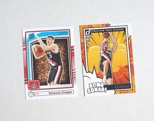 NBA Panini 2024 - 2025 Donruss Donovan Clingan Bomb Squad & Rated Rookie base - Picture 1 of 1