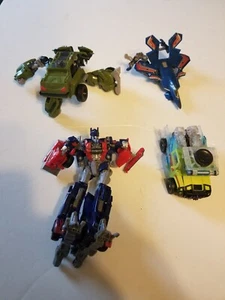 HASBRO TRANSFORMERS THE MOVIE LOT OPTIMUS RATCHET 4 BOTS NOT COMPLETE - Picture 1 of 5