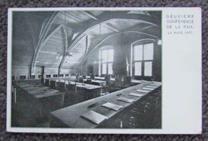 NIEDERLANDE 1907 HAAGER KONVENTIONEN TEDDY ROOSEVELT POSTFRISCH PC SELTEN 1907 - Bild 1 von 2