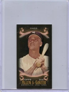 2021 Topps Allen and Ginter X Mini Black Baseball Complete Your Set - Picture 1 of 1