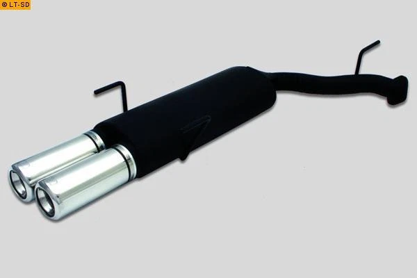 Deportivo Ulter 2x 80mm Arrollado - Opel Vectra B Facelift De Año Fab. 99 Hasta - Imagen 1 de 1