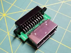 FEMALE Euro SCART to MALE JP21/RGB-J/RGB-21 BIDIRECTIONAL Adapter XRGB GSCARTSW - Picture 1 of 4