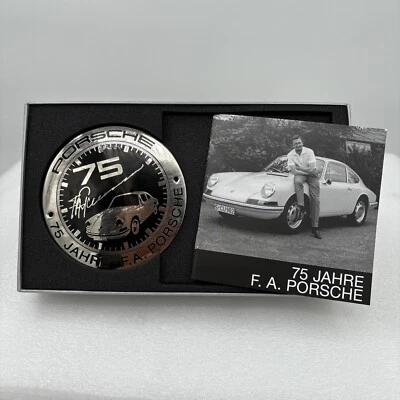 Ext Rare Original Ferry Porsche Design 75th Years Grill badge Only 901 Made Foto 1 de 4