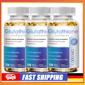 360 Glutathion Kapseln und Tabletten Anti-Aging 1000 mg Hautaufhellung - Bild 1 von 8