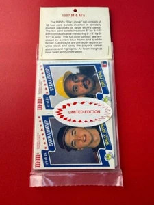1987 M&M's Star Lineup Baseball Card Pack - Complete Set of 24 - Picture 1 of 5