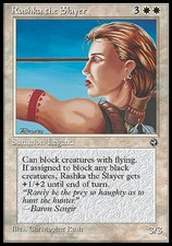 Rashka the Slayer X4 EX/NM Homelands MTG Magic Cards White Legend