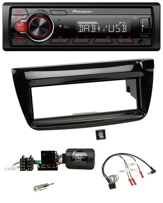 Pioneer MP3 1DIN DAB USB Lenkrad Autoradio für Fiat Doblo 2012-2015 piano - Bild 1 von 4