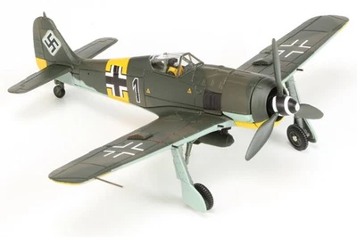Corgi 1/72 Fw 190A Black 1 Luftwaffe 2./JG 54 Grunherz - Image 1 of 2