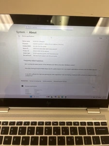 HP EliteBook x360 1020 G2 13" Core i7-7600U 2.8GHz 16GB RAM 512GB SSD Win 11 Pro - Picture 1 of 10