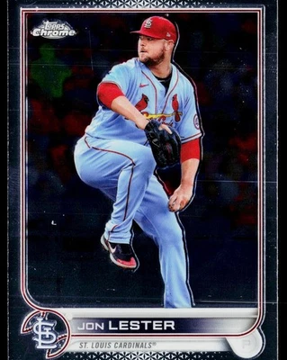 2022 Topps Chrome Sonic #187 Jon Lester - Image 1 of 2